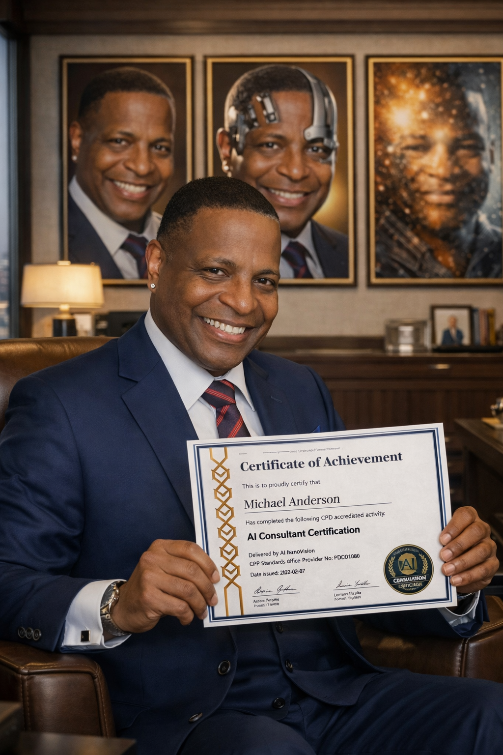 Michael 'Rokk' Anderson — Retired USAF CMSgt & Certified AI Consultant