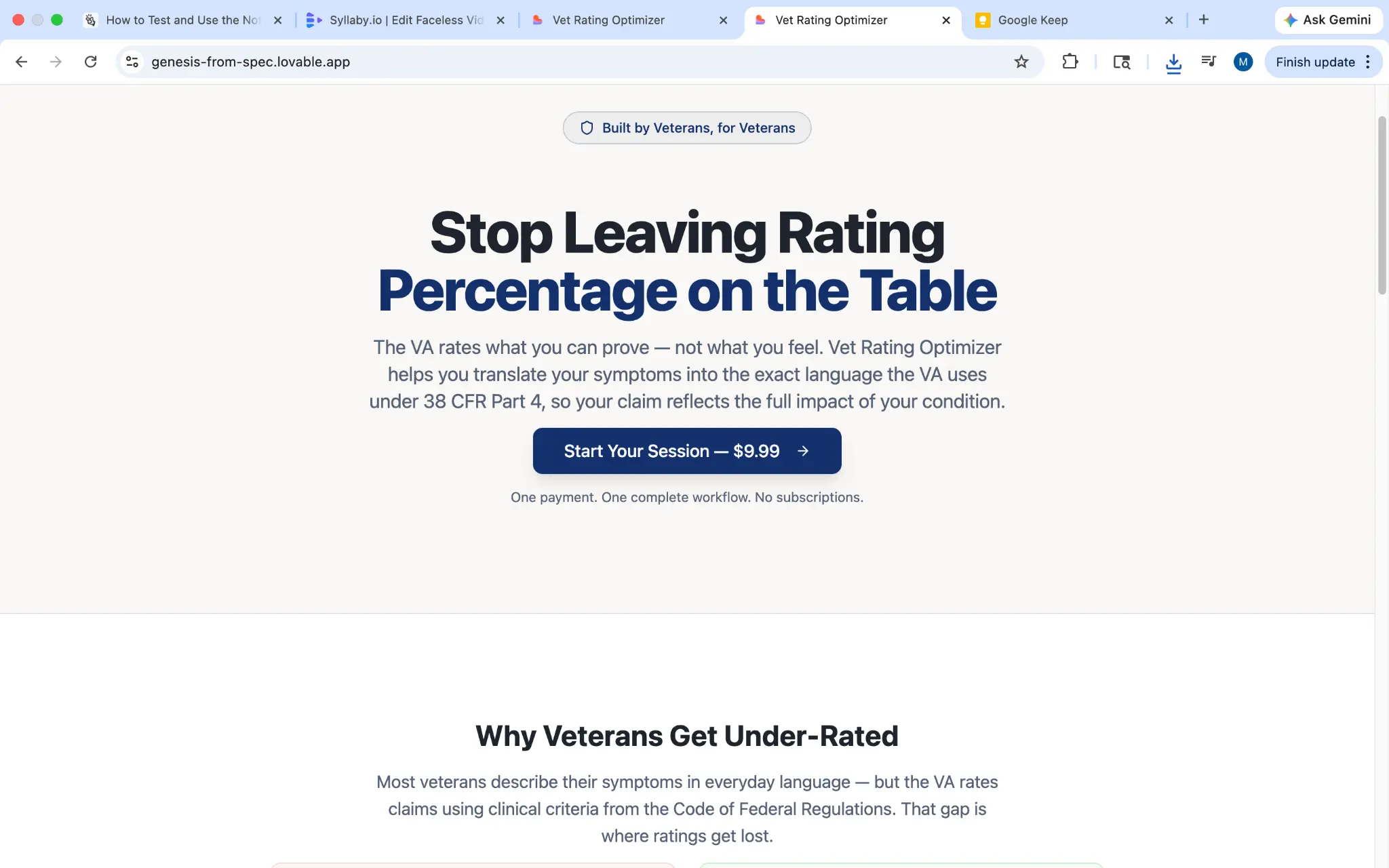 Step 1–2: Welcome & Intake